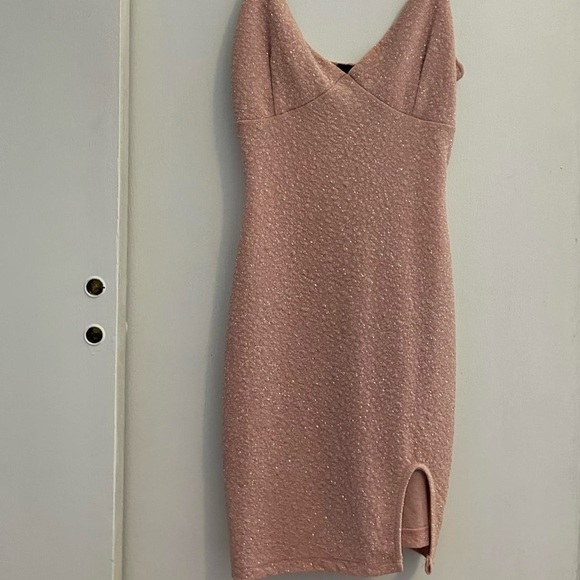 Pink Glitter Dress [Winsdor] - Picture 1 of 3